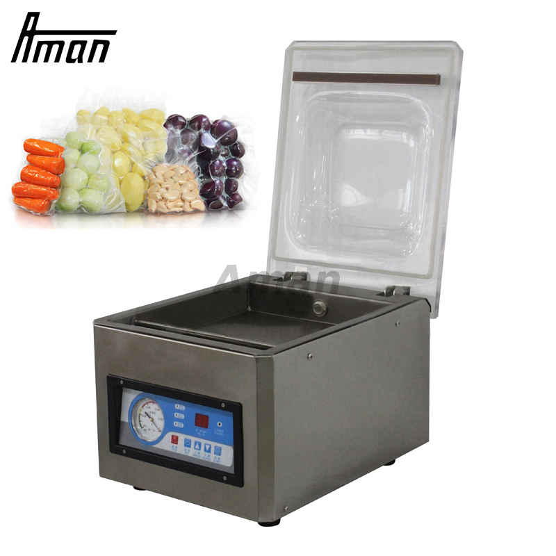 Mini máquina de envasado al vacío automática para el hogar, de una sola cámara, de mesa, para queso, para alimentos, al vacío, para sellador de piel