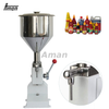Máquina de llenado manual de crema de pasta líquida