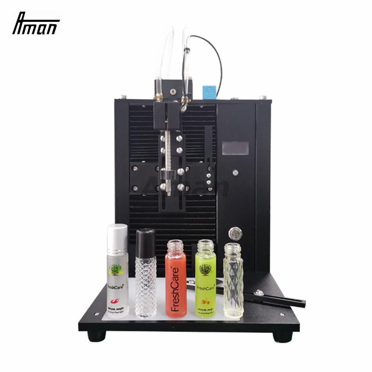 Pequeña bomba automática de control digital Llenadora de líquidos Mini botella de 10 ml Máquina de llenado de líquidos